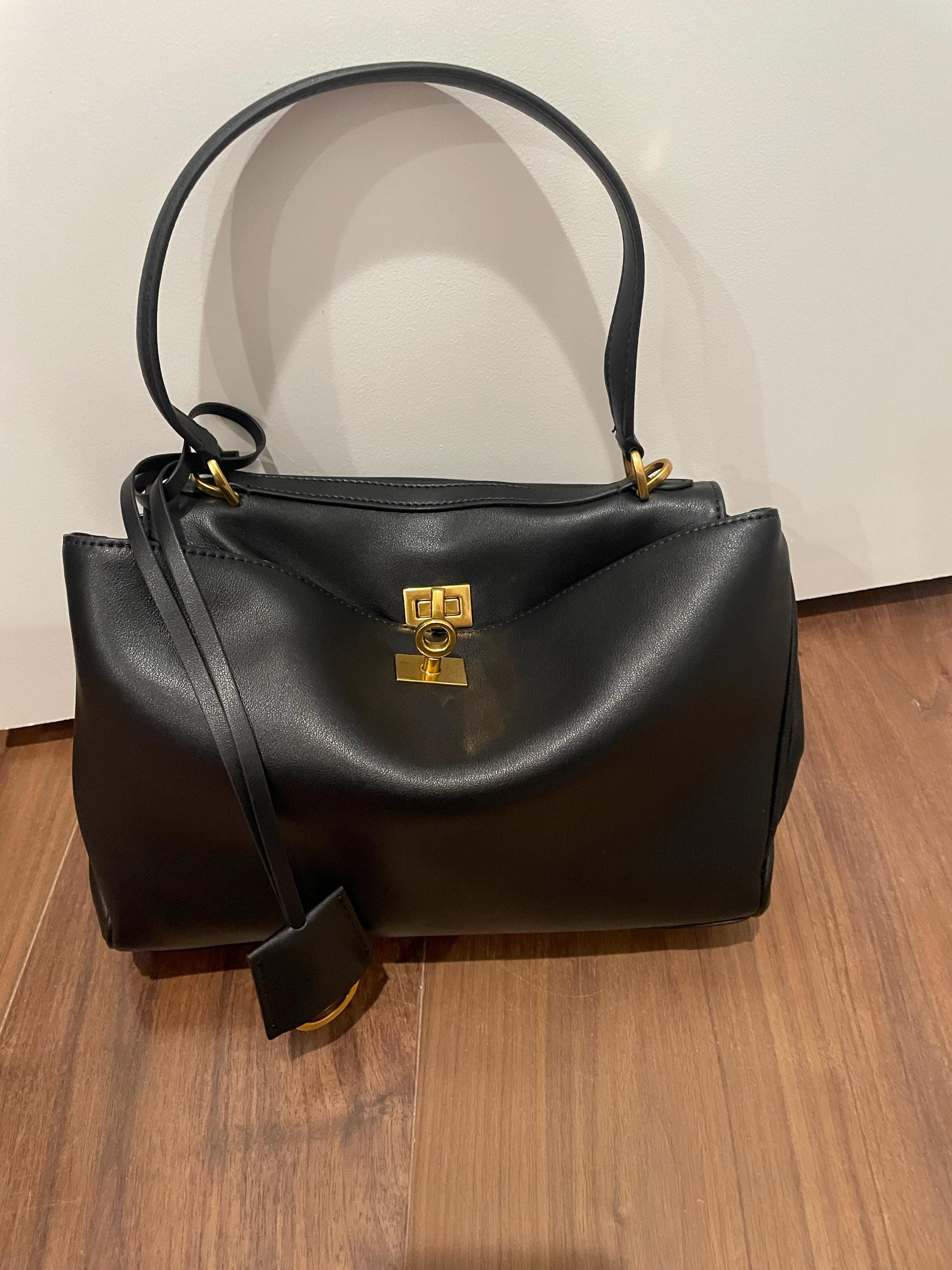 Large Leather Tote Bag, Soft Minimalist Shoulder Bag, Women's Leather Handbag, Everyday Tote, Elegant Leather Shoulder Bag,Commuter Tote Bag