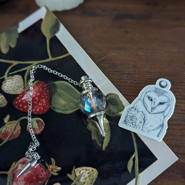 Collier Fait Main Potion Magique – Bijou Unique En Pierre – Thème Chakra