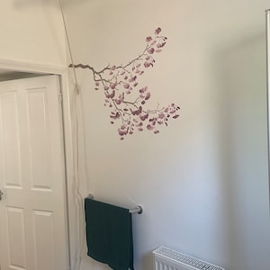 8 stencil per pittura, riutilizzabili ramoscello note stratificazione