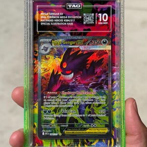 メガゲンガーex SAR PSA TAG Beckett | 鑑定済みカード用拡張アート