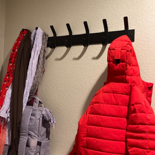 Bathroom Towel Holder, Wall Storage, Bathroom Decor, Towel Storage ...
