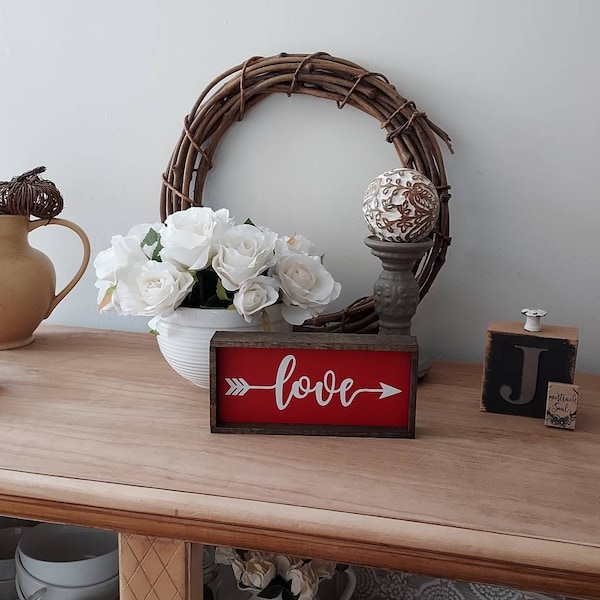 Mini Wood Sign SIMPLY BLESSED Small Sign Tier Tray Tiered Tray Sign ...