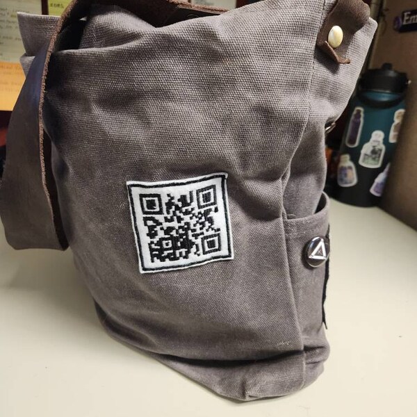 Rickroll QR Code Embroidered Patch, Rick Astley Meme - Etsy