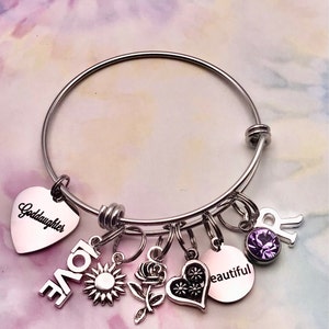 12th Birthday Gift for Girl, Charm Bracelet for 12 Year Old