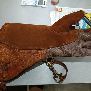 Falconry glove - Falconry equipment - Medieval glove - Historical