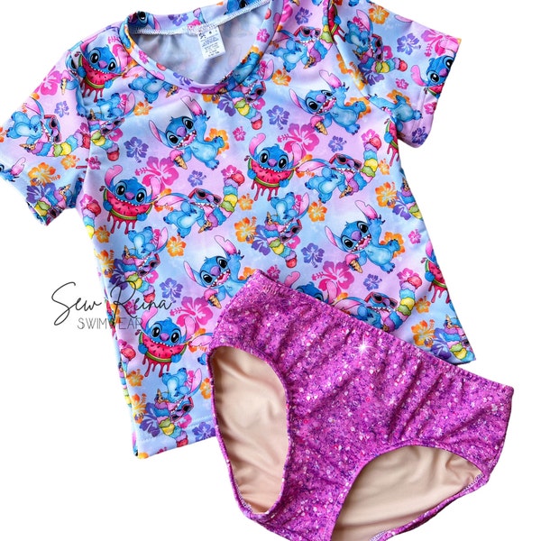 Cute Stitch And Angel Seamless Pattern Digital Paper DIGITAL DOWNLOAD cute-stitch-and-angel-seamless-pattern-digital-paper-digital-download