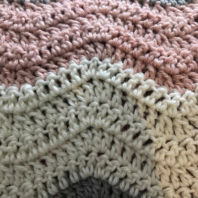 Daisy Cottage Designs Ripple Baby Blanket Crochet Pattern, Classic ...