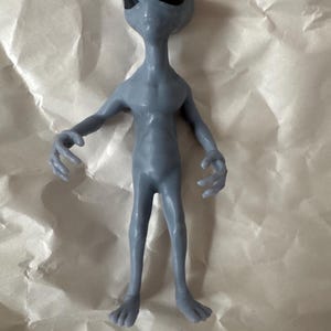 その他 Grey type Alien figure modeled object BIG 1/6 Grey Alien figure Roswell area 51 s4 UFO pilot model