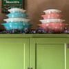 Set Of 3 Pyrex Cinderella Bowl Display Stands – 3D Printed White Plastic