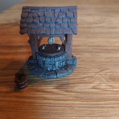 Water Well 3d Printed 28mm for Wargaming, Scatter Terrain, Fantasy, D&d ...