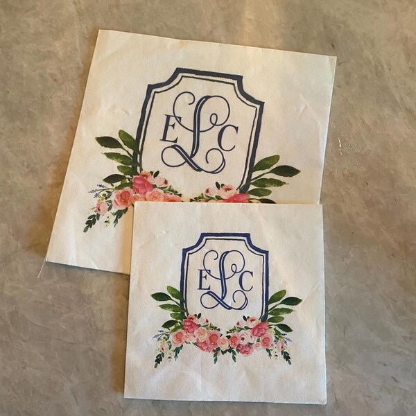 Semi - Custom Digital Wedding Logo | Party Logo | Wedding Monogram ...