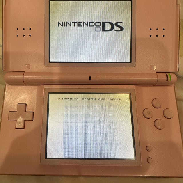 Nintendo DS Lite Console With Charger USG-001 - Good