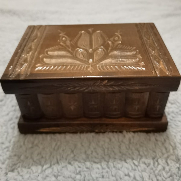 Secret Puzzle Box With a Hidden Compartment Surprise and Delight With ...