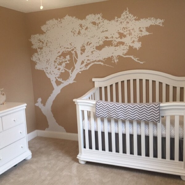 Large Wall Tree Decal Forest Decor Vinyl Sticker Highly Detailed ...