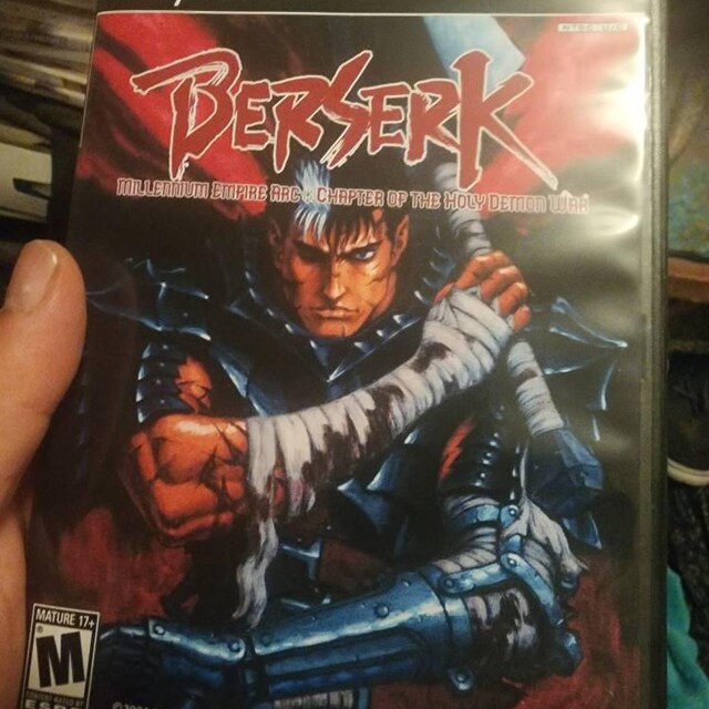 Berserk Millenium Empire Arc ENGLISH TRANSLATION [PS2] DVD Case