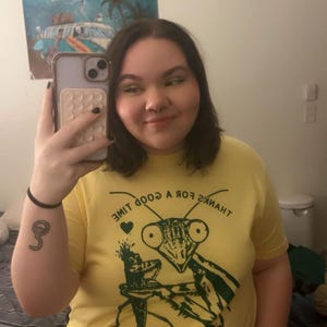 Haley added a photo of their purchase