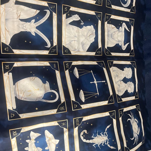 Free Spirit Martha Negley Garden Zinnia Toss Aqua Baumwollstoff