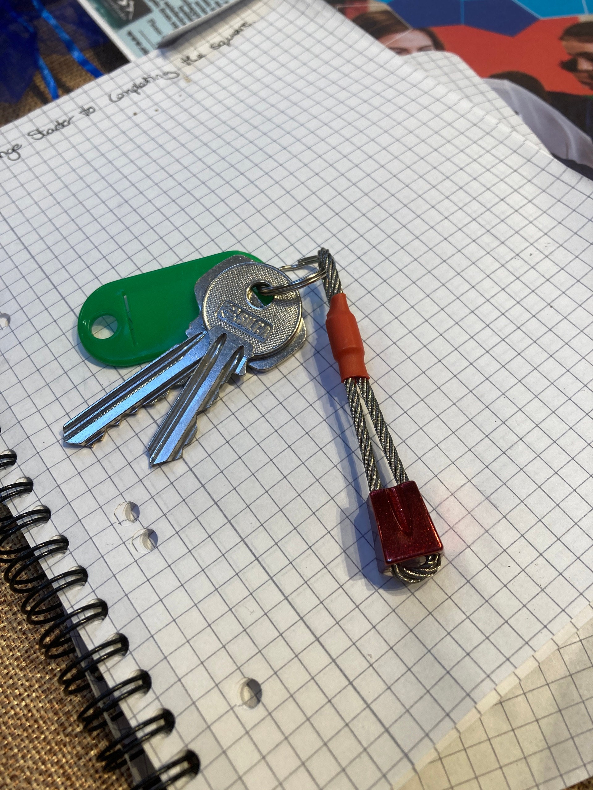 Climbing Keychain, Gift for Climber