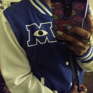 monsters inc letterman jacket
