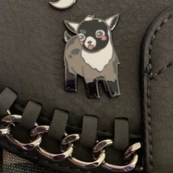 Gyat Pin Cute Goat Pin | Dwarf Goat Pin | Hard Enamel Pin for Jacket, Jeans and ...