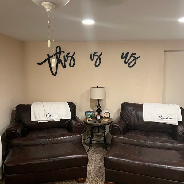This is Us Sign, This is Us Wall Decor, This Us Wall Hanging, This is ...