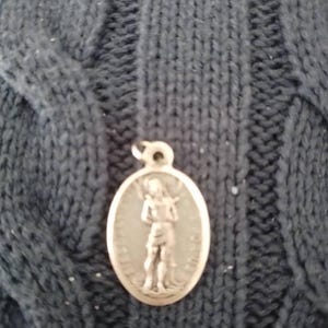 Saint Sebastian Pray For Us Medal - Patron of endurance, athletes, doctors, soldiers, and a holy death