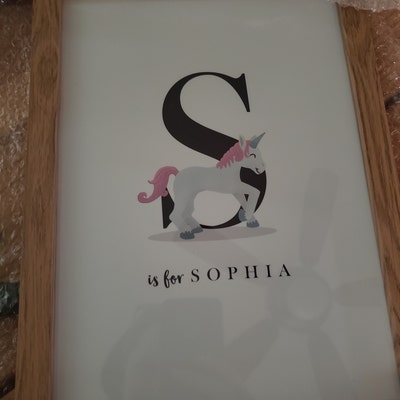 Personalised Unicorn Print / Unicorn Print / Nursery Prints / - Etsy