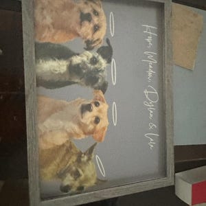 Etsy-koper heeft een foto van de aankoop toegevoegd