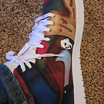 custom hand painted air force 1