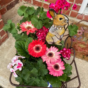 Garden Art, fused glass bird, gardener gift