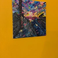 Eilidh the Highland Coo Print Incl Mount Scottish Wall Art, Abstract ...