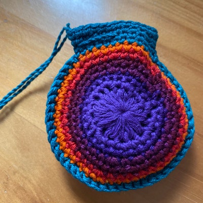 Small Medicine Pouch Necklace, Small Medicine Bag, Crystal Pouch, Small ...