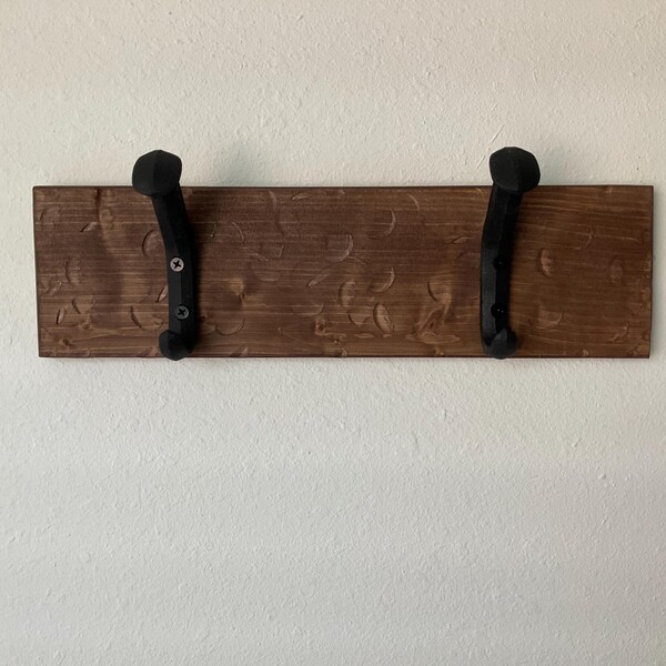 Antique Cast Iron Railroad Spike Head Hook – Industrial Wall Towel/Coat Hanger