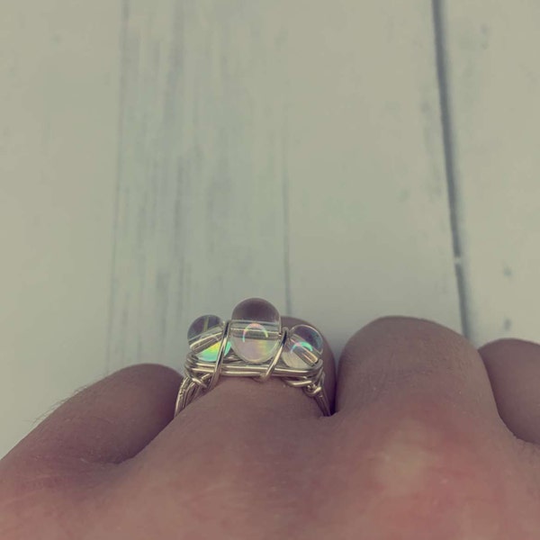 Swirling Ring - Easy Wire Tutorial for Beginner Wrappers - Wire Wrapped ...