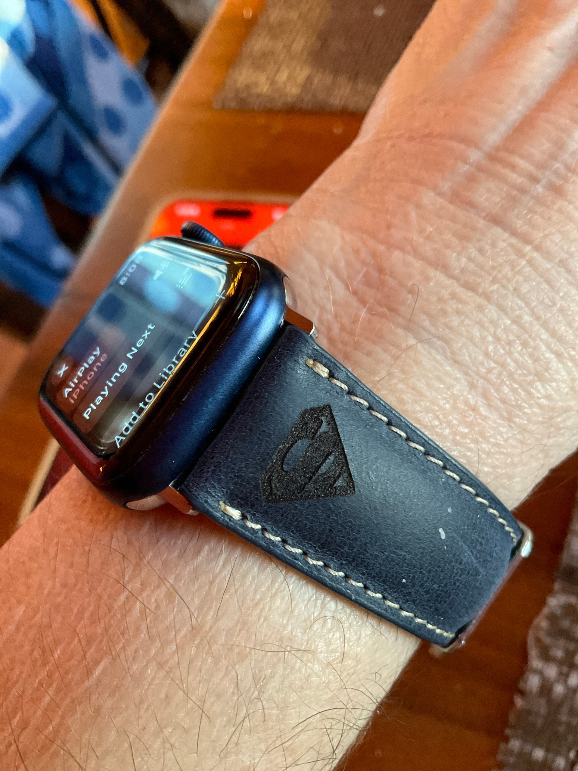 Custom Leather Watch Band, Apple Watch Band 38, 40, 41, 42, 44, 45, 49 mm. Handmade Samsung Galaxy, Pixel, Fossil, Fitbit iWatch Strap