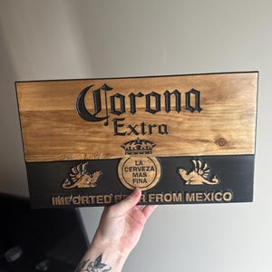 Corona extra 木製看板 楽天市場】コロナビール 看板 木製 サインボード CORONA EXTRA PLAQUE
