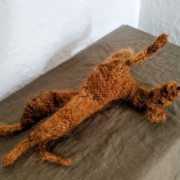 Lurcher Knitting Pattern - Etsy