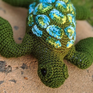 Sea Turtle Crochet Amigurumi Pattern DIGITAL PDF by Crafty Intentions ...