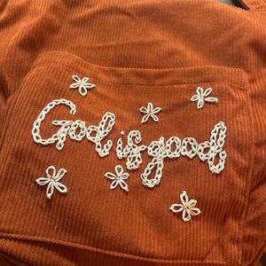 Embroidered Bible Bag Tote Bag Christian Gift For Women Back To School Book Bag For Girl Baptism Gift For Sister Birthday Gift Ideas For Mom
