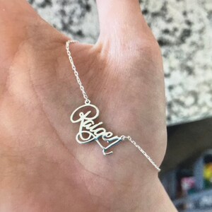 Gold Name Necklacepersonalized 