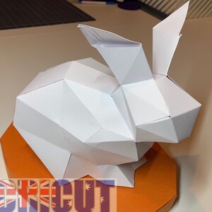 DIY Easter Rabbit, Easter Bunny, Papercraft Bunny