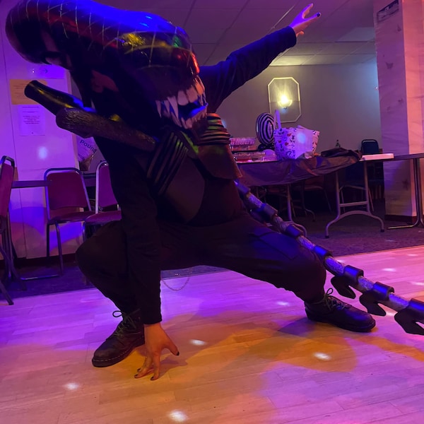 Deadpool Mask Template Pattern Etsy