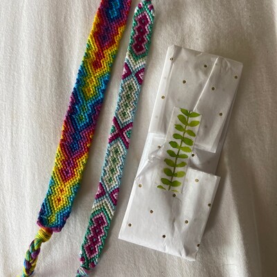 CUSTOM MADE Aztec Friendship Bracelet, Aztec/tribal Pattern, Woven ...