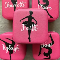 Personalized Dance Jewelry/hair Accessories Organizer Dance Recital ...
