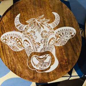 Download Cow mandala svg / zentangle cow svg / intricate svg file ...