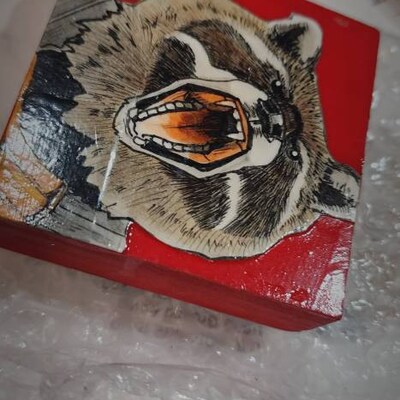 Regal Hare in a Tiny Crown Small Print 4.5x4.5 - Etsy