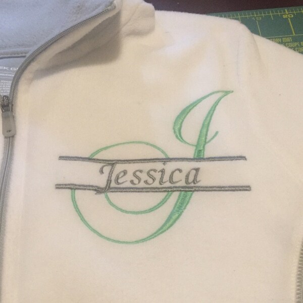 Split Script Machine Embroidery Alphabet - 4 Sizes - BX Files Instant ...