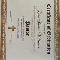 Gothic Wedding Editable Certificate Template Printable - Etsy