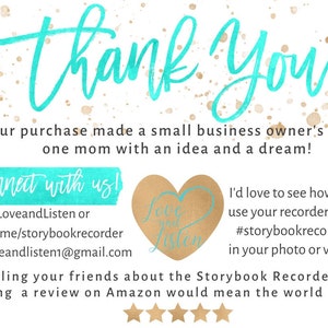 INSTANT DOWNLOAD Editable and Printable Thank You Card for Small ...