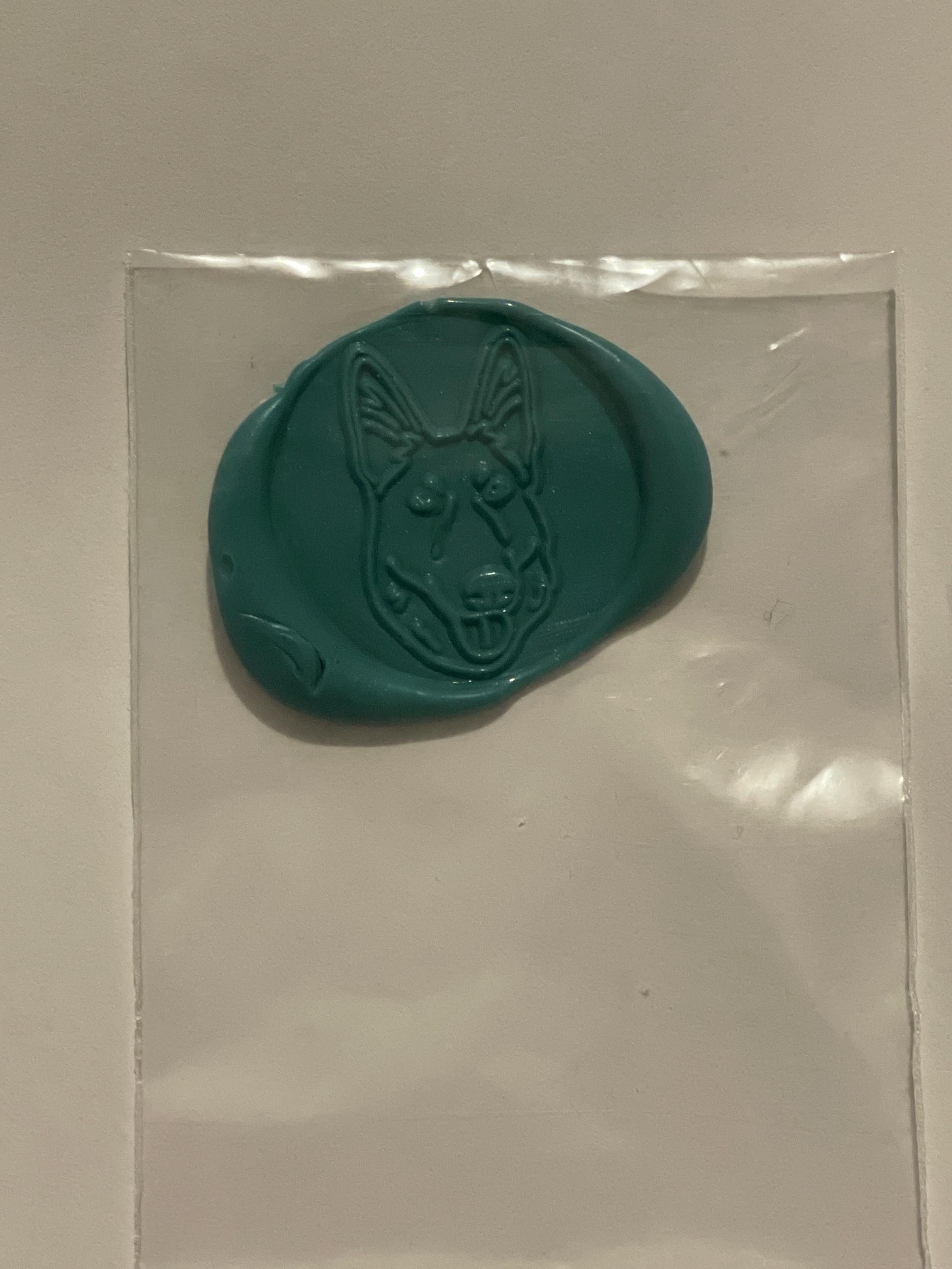 Custom Pet Portrait Wax Seal Stamp - Personalized Wax Seal for Dog Lovers - Unique Pet Photo Stamp Gift